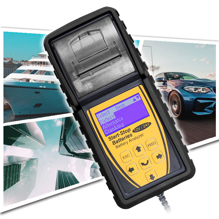 VAT-588 battery tester with printer
